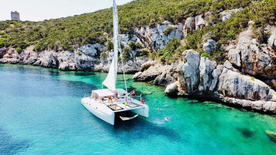 Porto Conte: Half-day catamaran tour with aperitif - Who will enjoy this Porto Conte outing?