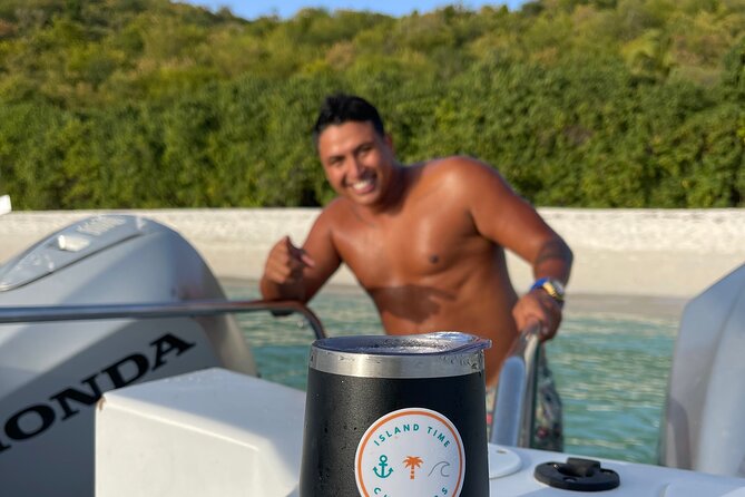 Power Catamaran All Included Island Trips - Lunch, fruit, dips, chips, and drinks on board