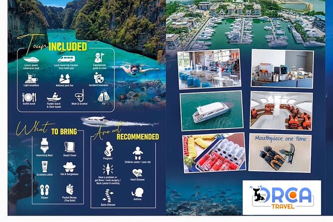 Premium Phi Phi, bamboo island tour Speed Catamaran - Maya Bay is a photo stop, not a beach visit