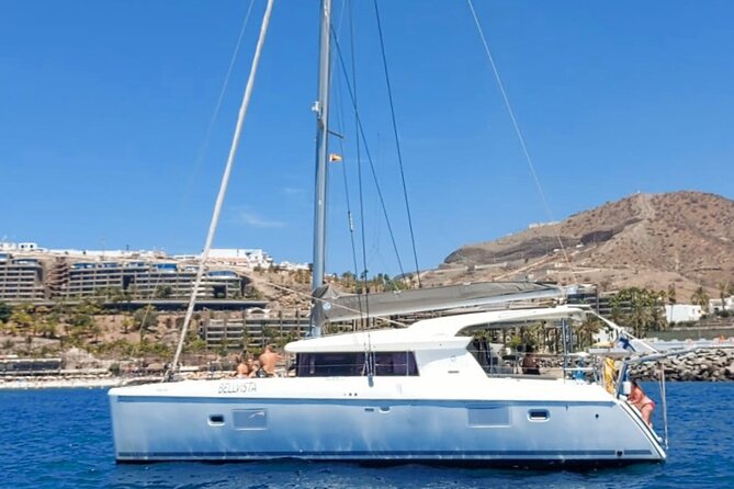 Private 4 hour Catamaran cruise in south coast of Gran Canaria - Anchoring for Swimming and Paddleboarding