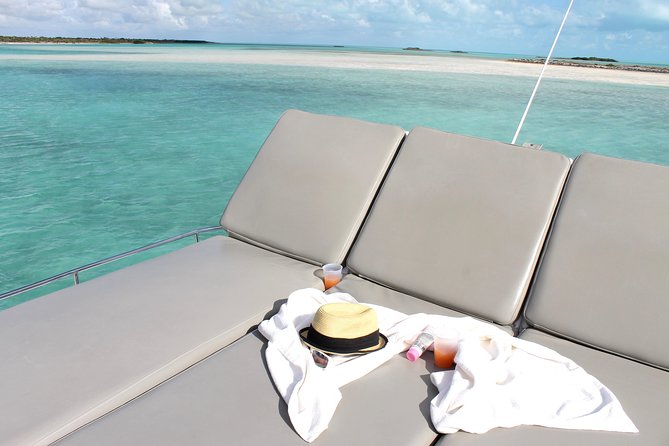 Private 4 Hour Power Catamaran Excursion in Grace Bay - Conch gathering and fishing by request