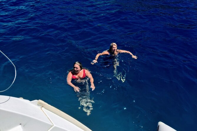 Private 5 hour catamaran cruise in south of Gran Canaria - Swimming, snorkeling, and paddleboarding in calm bays