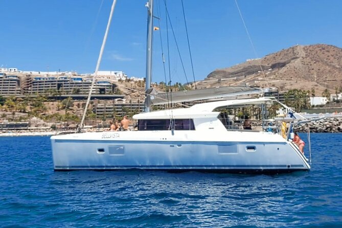 Private 5 hour catamaran cruise in south of Gran Canaria - A good choice for celebrations