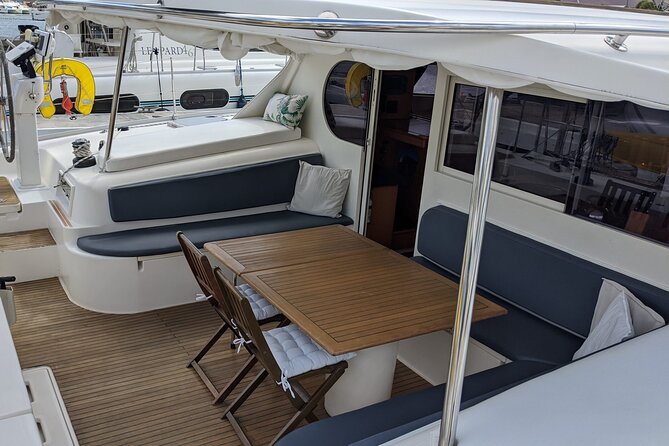 Private 6 Hrs 47 ft. Catamaran Snorkel & Cielo Charter (30p. max) - Who will enjoy the Nemo catamaran most