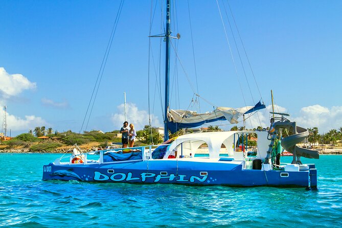 Private Catamaran Adventure Cruise with Rope Swing and Water Slide - Antilla brings the history beneath the water