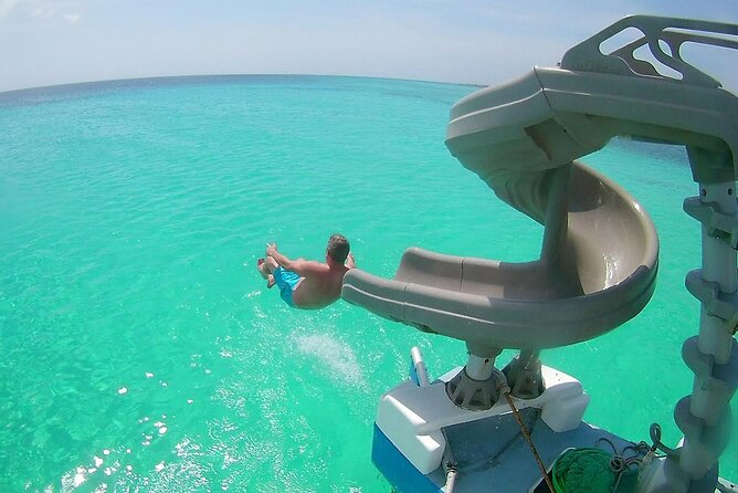 Private Catamaran Adventure Cruise with Rope Swing and Water Slide - Lunch and cocktails keep the three hours easy