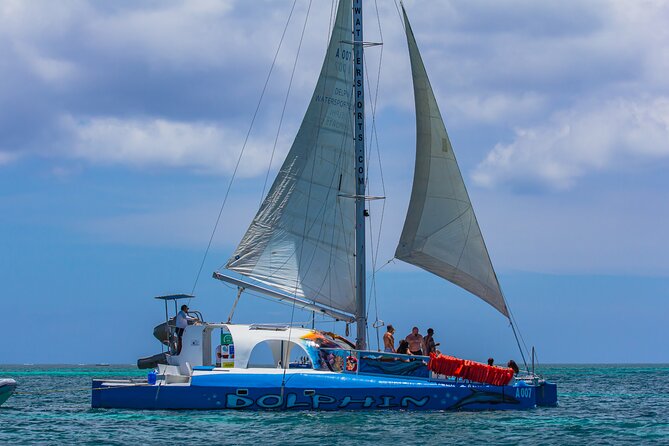 Private Catamaran Adventure Cruise with Rope Swing and Water Slide - Who will enjoy this Aruba catamaran most