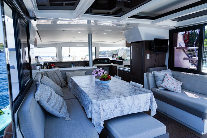 Private catamaran cruise, Lérins Islands, Antibes , Cannes - Cap d’Antibes adds a shorter second swim