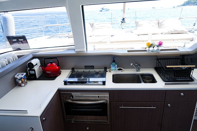 Private catamaran cruise, Lérins Islands, Antibes , Cannes - Private means privacy, not necessarily low cost