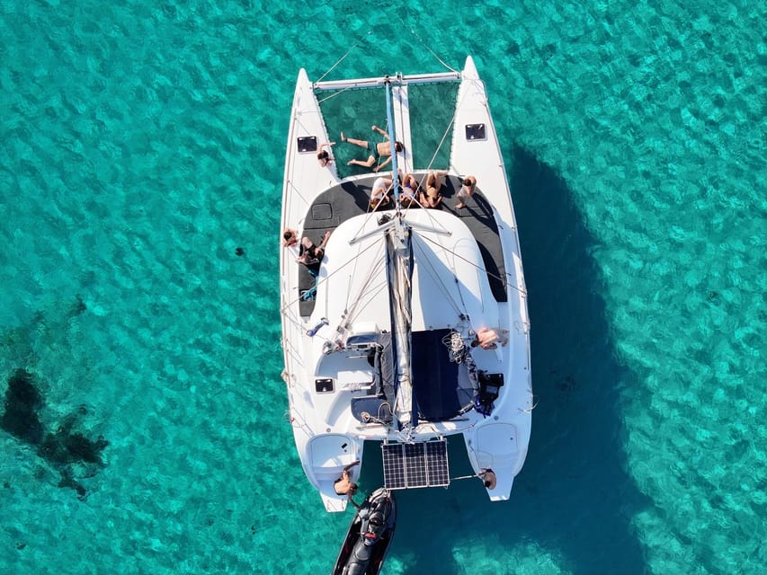 Private Catamaran Cruise Mykonos Delos with Meals & SUP - The Sunset Choice and the Ride Back