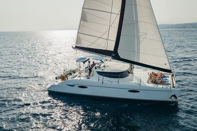 Private CATAMARAN daytrip - Lindos/ Rhodos with Lunch and drinks - A private day on Rhodes water