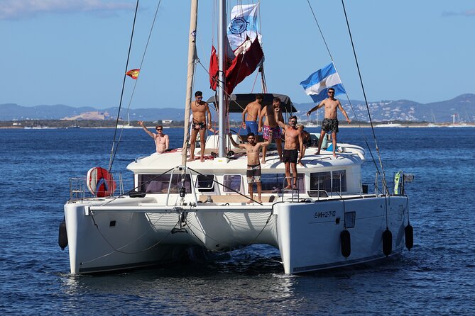 Private Catamaran Excursion through Formentera - Three hours at Platja dIlletes