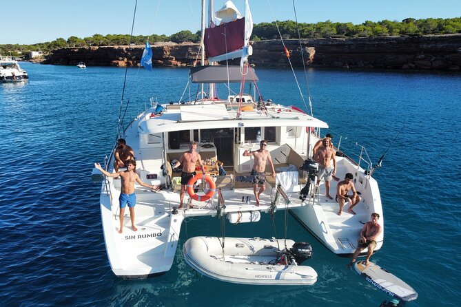Private Catamaran Excursion through Formentera - The sailing crew and the mood on board