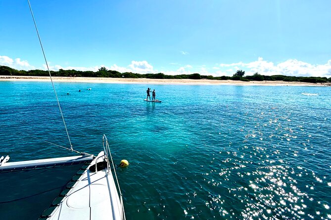 Private Catamaran Excursion to Sint Maarten with Snorkeling - Snorkeling in Tintamarre’s clear water