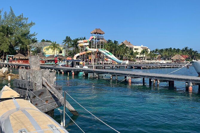 Private Catamaran Experience from Cancun to Isla Mujeres! - The beach-club buffet and what is actually included