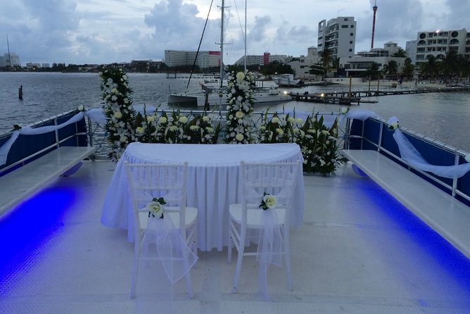 Private Catamaran for Weddings Bachelor Parties and Bridal Showers - A private boat built around your event