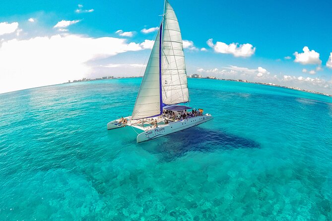 Private Catamaran from Cancun to Isla Mujeres | For up to 100 pp - The sail back to Cancun
