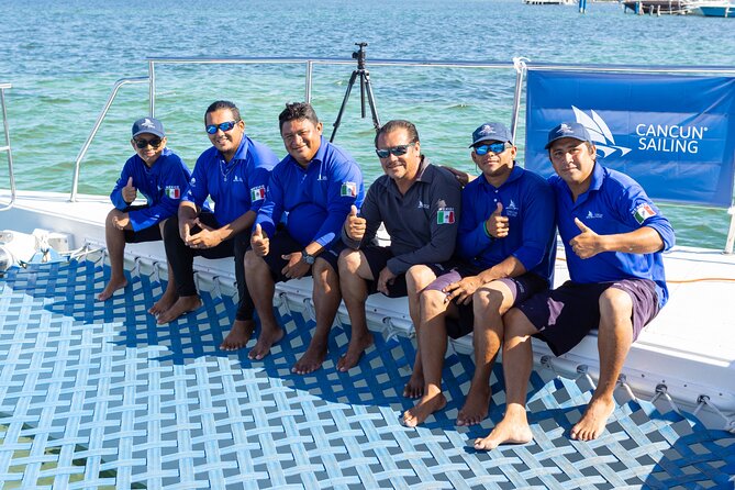 Private Catamaran from Cancun to Isla Mujeres | For up to 100 pp - What the private format is worth