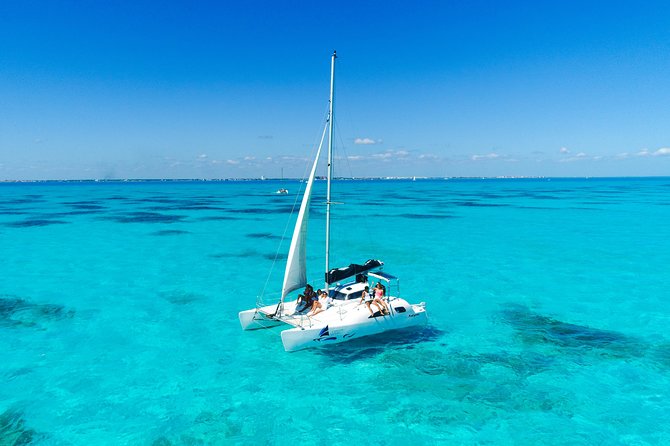 Private Catamaran from Cancun to Isla Mujeres for up to 13 People - What the four-hour cruise really gives you
