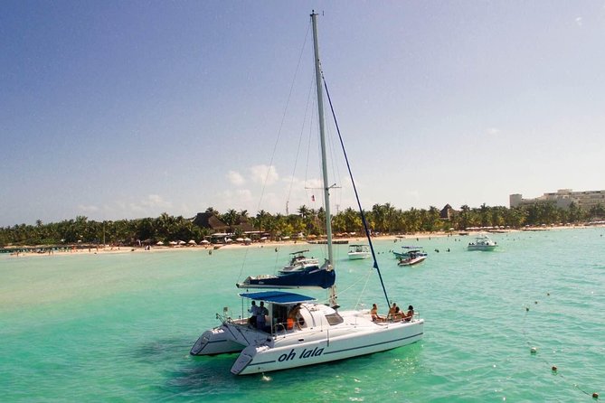 Private Catamaran from Cancun to Isla Mujeres | For up to 25 ppl - Who will get the most from this boat trip