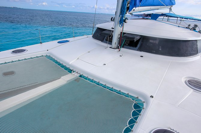 Private Catamaran from Cancun to Isla Mujeres | For up to 30 pp - Swimming at Playa Norte