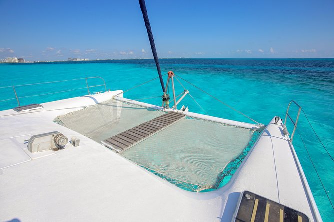 Private Catamaran from Cancun to Isla Mujeres | For up to 40 pp - The seven-hour option and Isla Mujeres