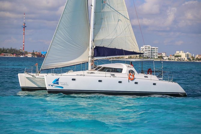 Private Catamaran from Cancun to Isla Mujeres | For up to 40 pp - What the private price really buys you