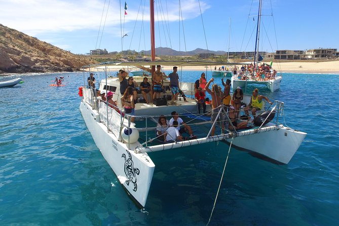 Private Catamaran Snorkeling Cruise in Los Cabos - Danny, Lonny, Captain Rene, and the crew
