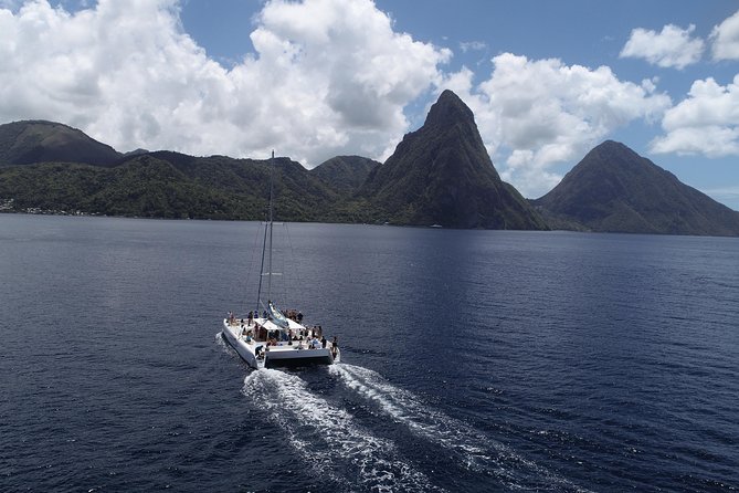 Private Catamaran Sunset Cruise from St Lucia for Up to 15 Guests - Open-bar drinks and snacks