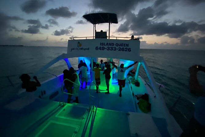 Private Catamaran Sunset Cruise in Turks and Caicos - The old Soviet shipwreck stop