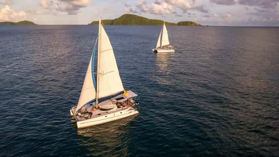 Private Catamaran to Coral Island Full Day - One hour of sea views before Coral Island