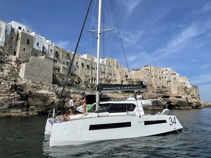 Private Catamaran Tour in Polignano a Mare - Caves and the coast toward Monopoli