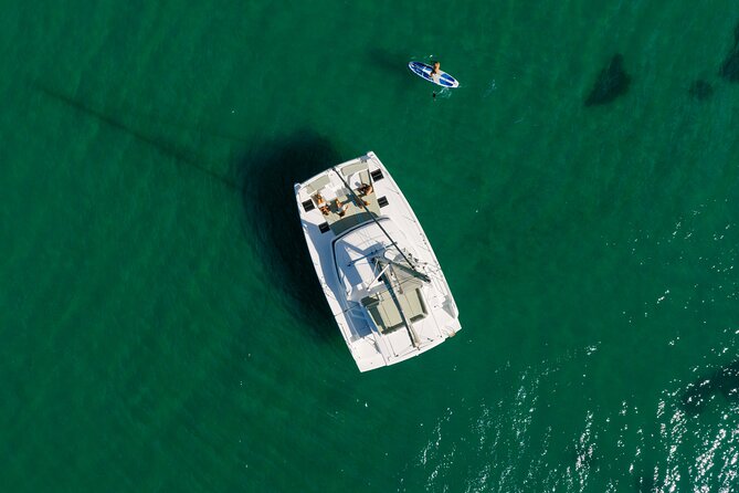 Private Catamaran Tour Lagos Coast and Ponta da Piedade - Sailing out from Lagos for a private coastal view