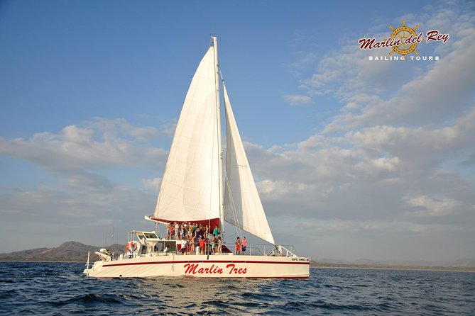 Private Catamaran Tour on Marlin del Rey - The ride out to the snorkeling area