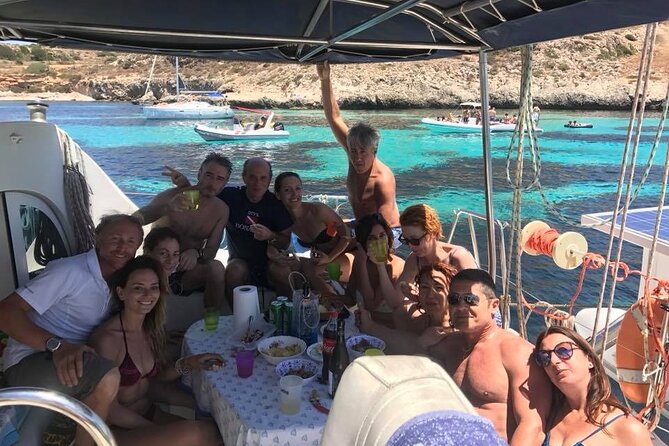 Private Catamaran Tour to the Maddalena Archipelago from Cannigione - Spargi is where swimming takes center stage