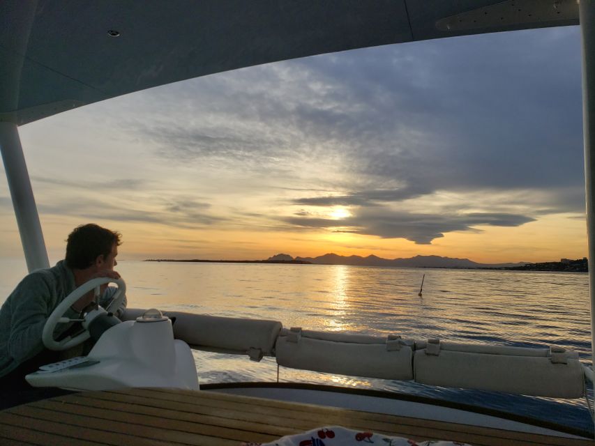Private catamaran trip in the Bay of Juan les Pins at sunset - Leaving SeaZen for the Bay of Juan-les-Pins