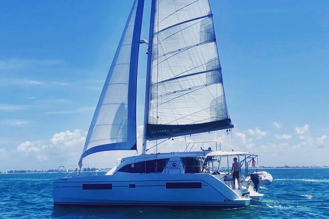 Private Charleston Harbor Catamaran Sail - Charleston’s historic center from the water