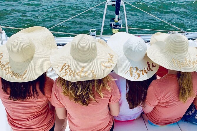 Private Charleston Harbor Catamaran Sail - The Pineapple Fountain and Charleston’s symbols