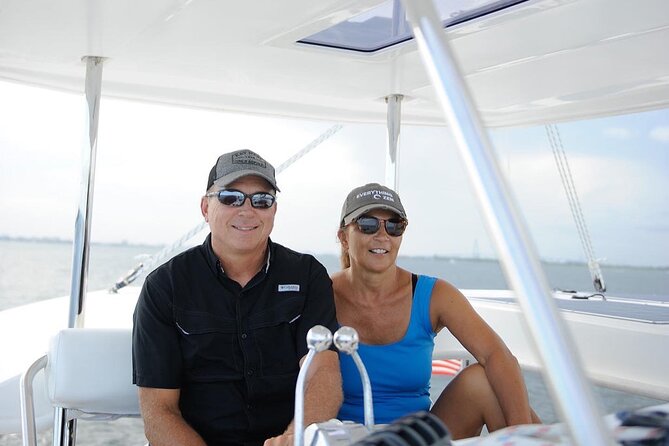 Private Charleston Harbor Catamaran Sail - Fort Moultrie and the palmetto-log story