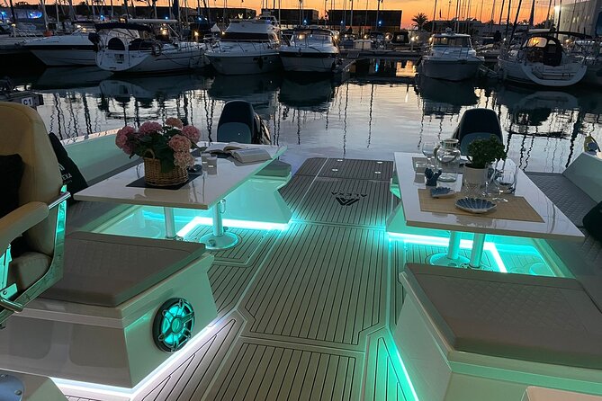 Private Charter in Catamaran Alexa by Barcelona 12 pax 2/4/8 HS - Barcelona’s skyline from the sea