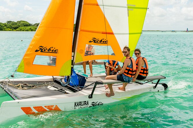 Private Eco-Tour on a Recreational Catamaran with Kayaks Included - Snacks, fruit drinks, and beer add useful comfort