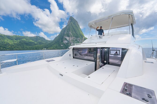 Private Full Day Luxury Catamaran Excursion - Seven hours along St. Lucia’s best coast