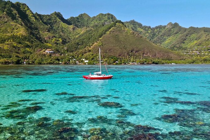 PRIVATE Half Day Tour : Moorea Snorkeling & Sailing on a Catamaran named Taboo - Moorea’s reefs are the real attraction