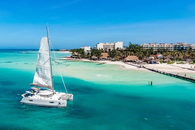 Private Luxury Catamaran Cancun to Isla Mujeres | For up to 30 pp - A private boat day from Cancun