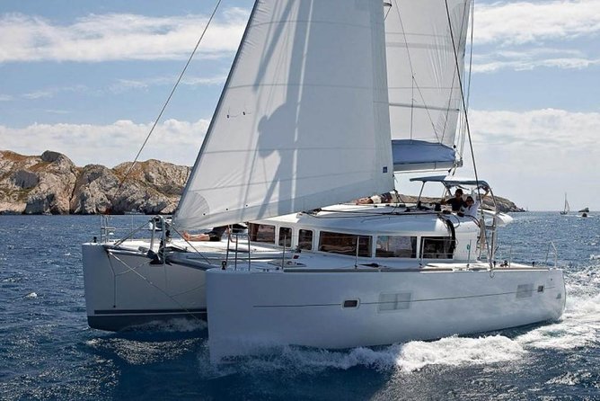 Private Luxury Santorini Catamaran Cruise with Port Pickup - What this Santorini catamaran cruise is really like