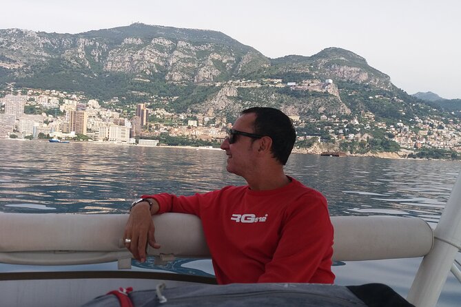 Private ride with sea bath in Solar Catamaran - The Cap d’Antibes swimming stop