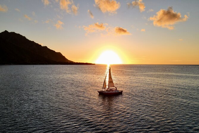 PRIVATE Sunset Cruise : Moorea Sailing on a Catamaran named Taboo - What makes Cook’s Bay worth seeing from the water