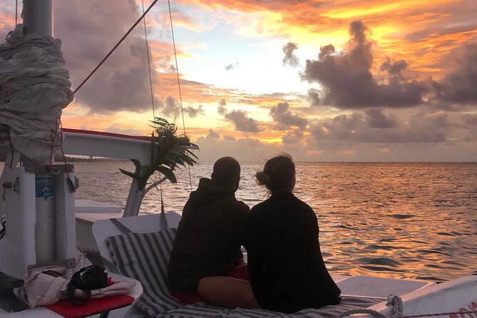 PRIVATE Sunset Cruise : Moorea Sailing on a Catamaran named Taboo - Drinks, snacks, and special-occasion touches