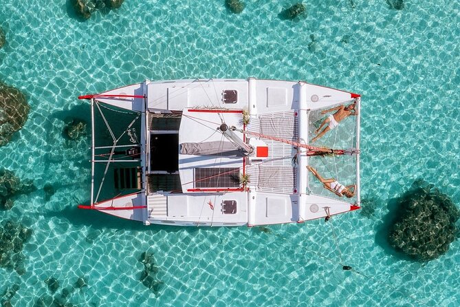 PRIVATE Sunset Tour: Moorea Snorkeling on a Catamaran named Taboo - Sailing along Moorea’s coast