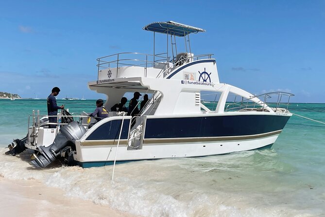 Private VIP Catamaran Party Boat Punta Cana Bavaro - Drinks, music, and the party-boat mood